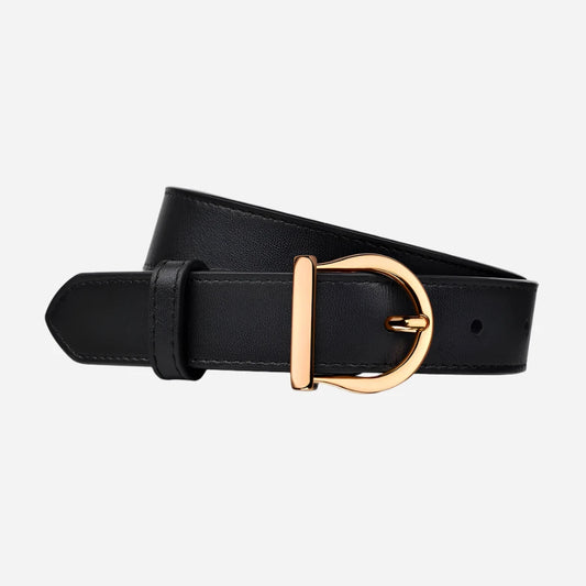 DINISITON Women’s Genuine Leather Thin Belt - SHACNI