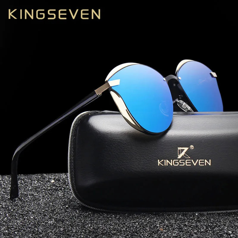 KINGSEVEN Polarized Cat Eye Sunglasses