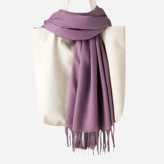 Fashion Women Scarf: Solid Color Thin Shawls