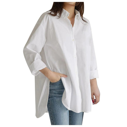 Casual Chic: Spring/Summer Women's Loose Blouse - SHACNI