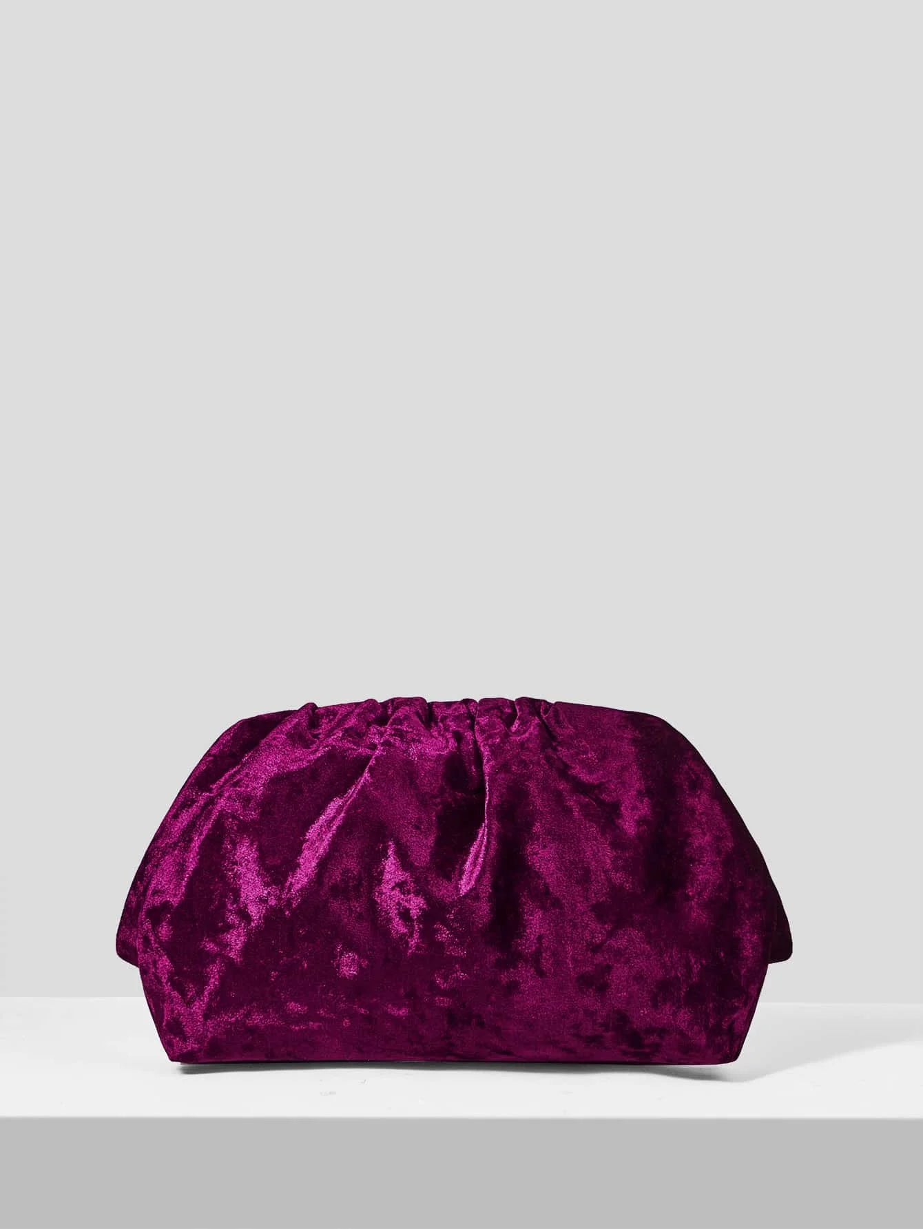 Dazzling Rose Red Evening Clutch Bag