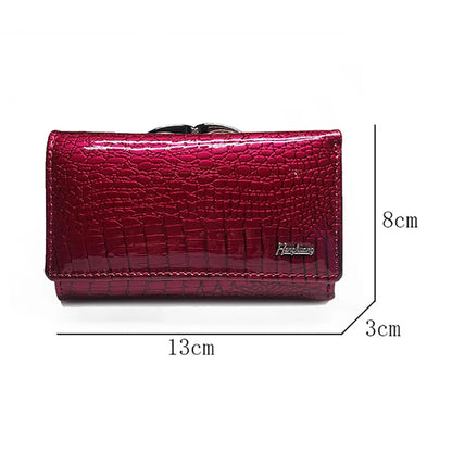 Crocodile PatternLeather Wallet