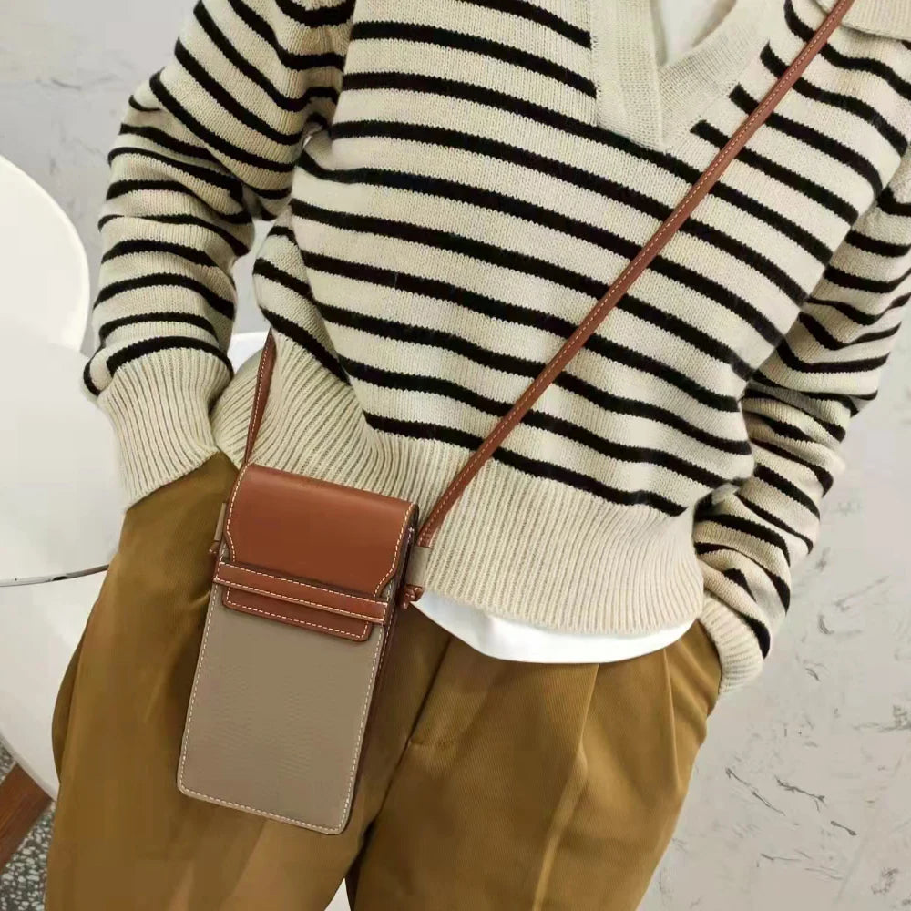 Leather Mini Crossbody bag