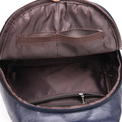 Multifunction Leather Backpack for Women