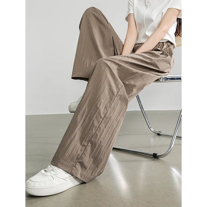 Women’s Wrinkle Casual Japanese Lazy Mountain Pants