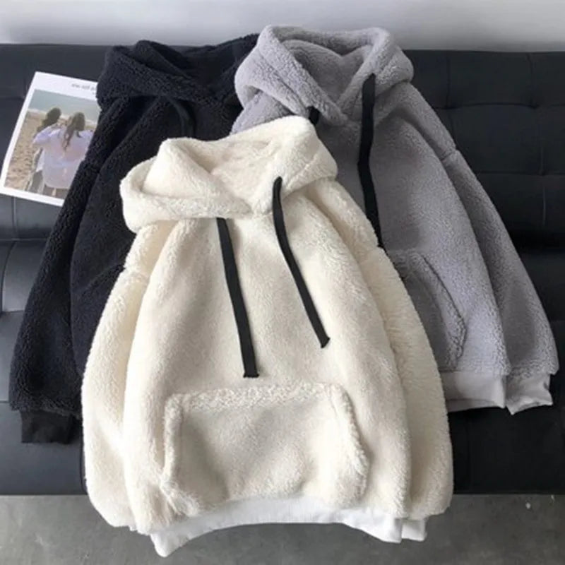 🧥 Cozy Warmth Meets Effortless Style 🍁 Loose Hooded Sweatshirts - SHACNI