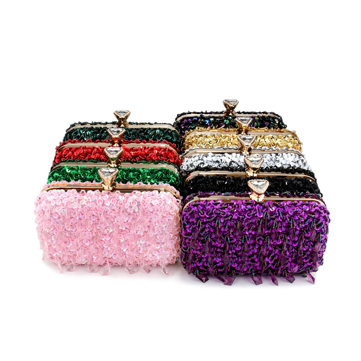 Glitter Party Evening Clutch Bag