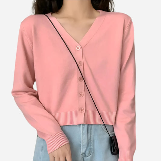 🧶 Luxurious Cashmere Cardigan for Summer & Spring! - SHACNI