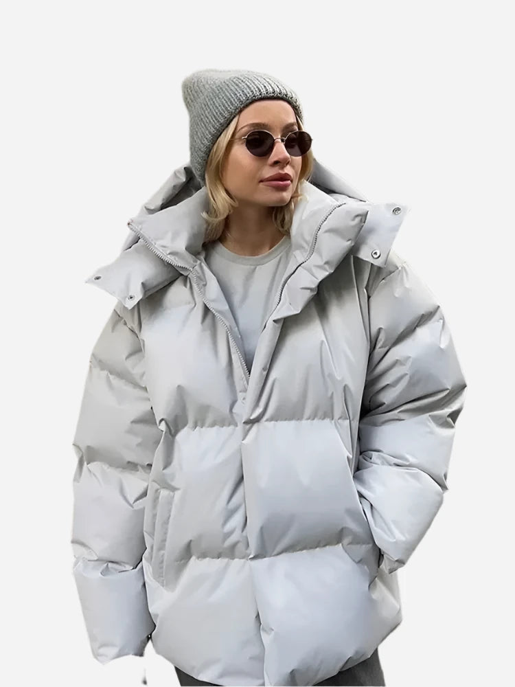 Hooded Thick Cotton Coat