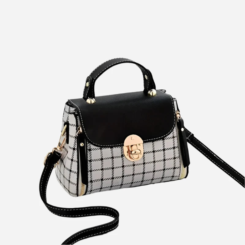 Plaid Pattern Handbag