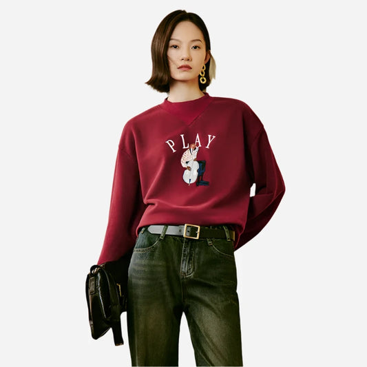 Women's Plush Sweatshirt