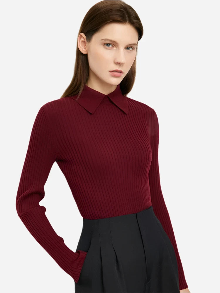 Amii Minimalism Women's Sweater