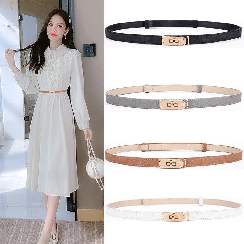 New High-Quality Women's Leather Belt - SHACNI