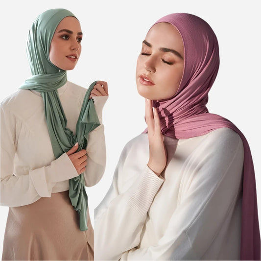 Luxurious Modal Cotton Jersey Hijab - SHACNI