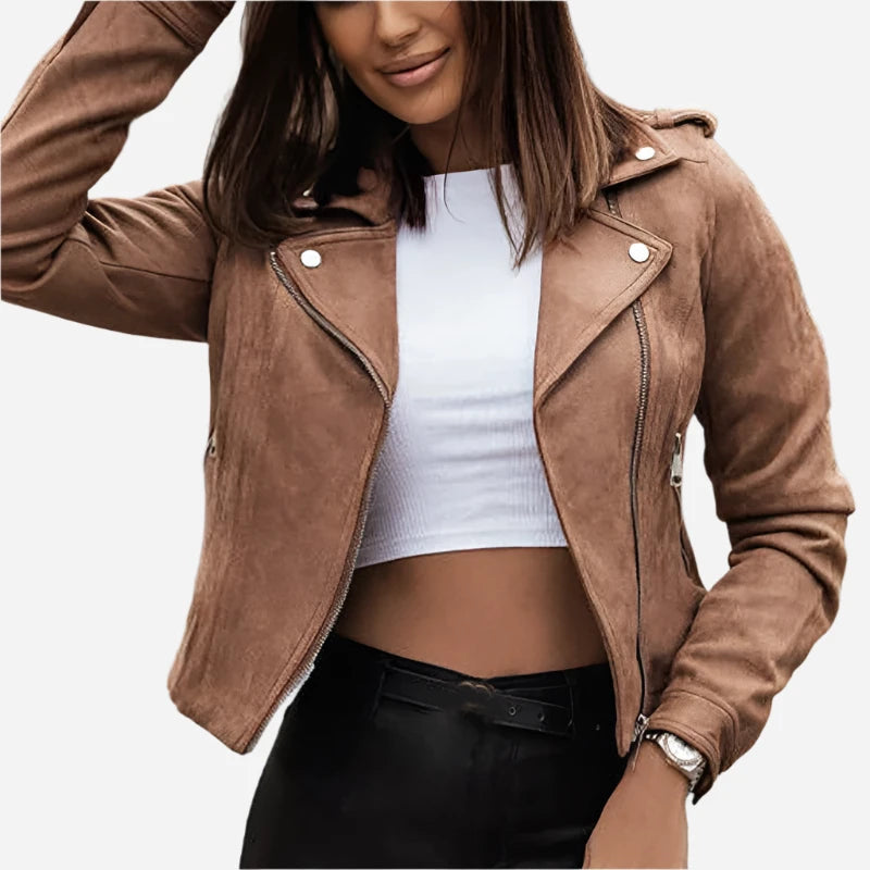 New Elegant Women's Leather Jackets - SHACNI